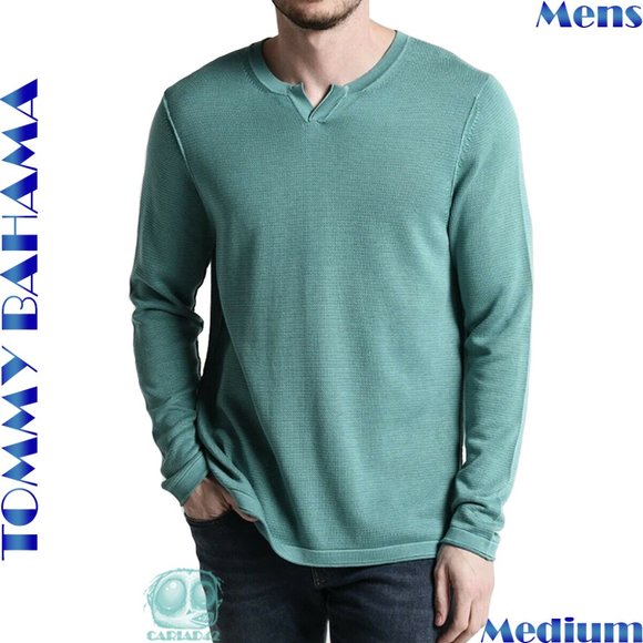 Tommy Bahama Mens Medium South Shore Sweater NWT - Picture 1 of 6